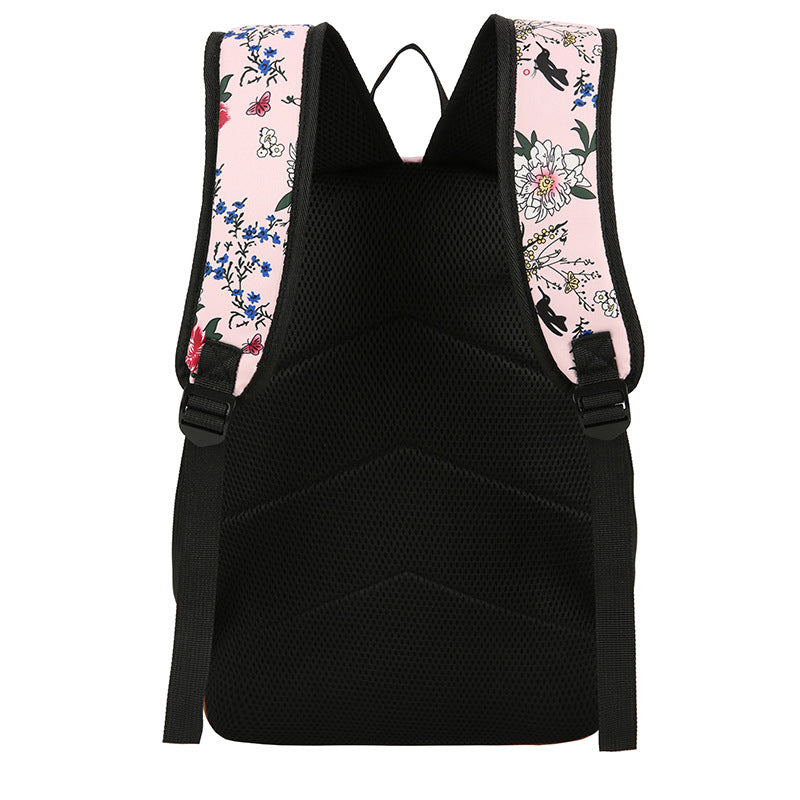 Pack Escolar Floral de 3 Piezas